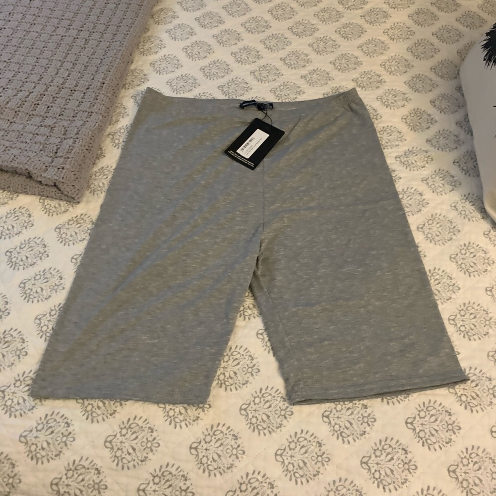 Gray PrettyLittleThing Bike Shorts